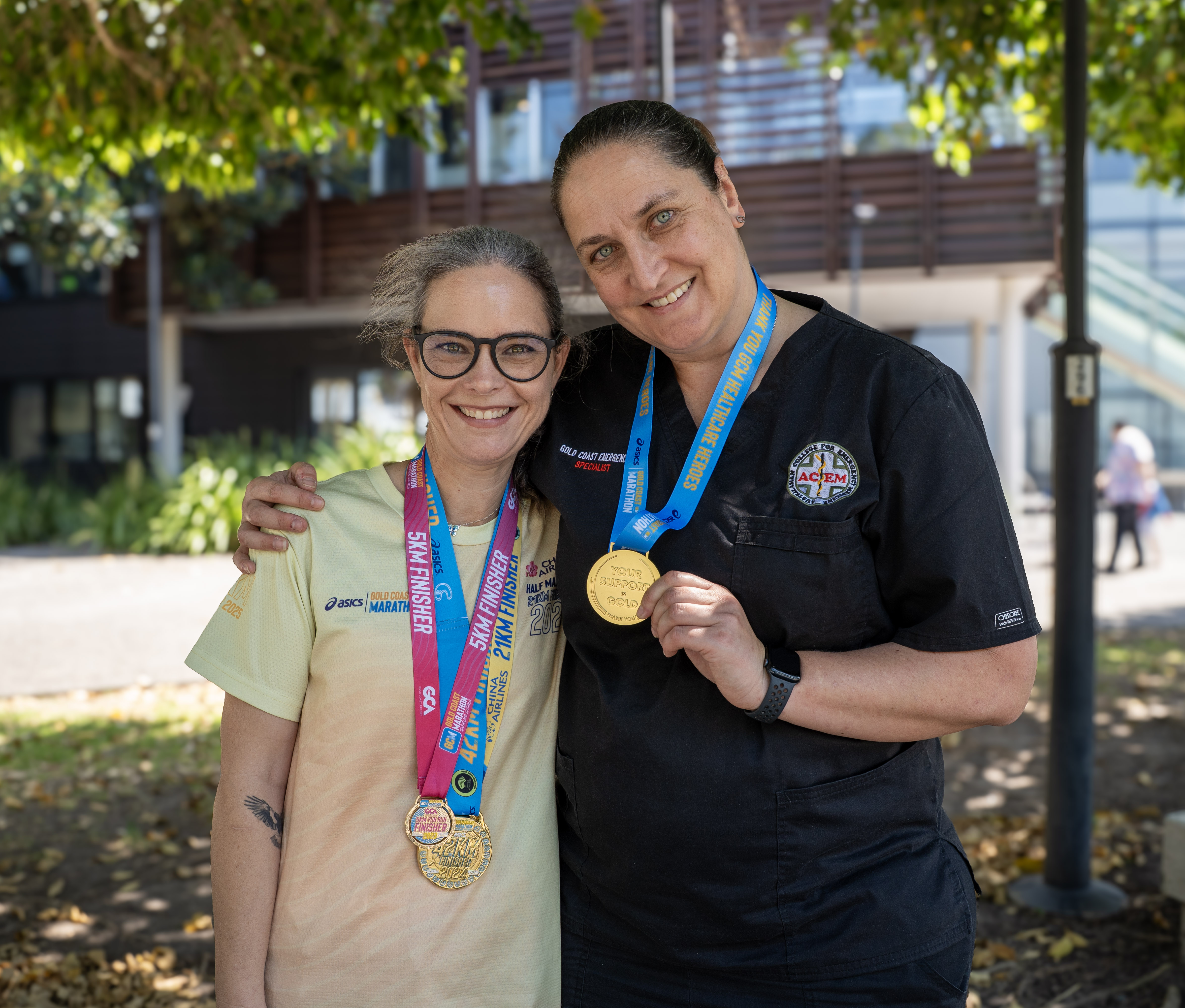Juliette and Dr Hayley Frieslich.
