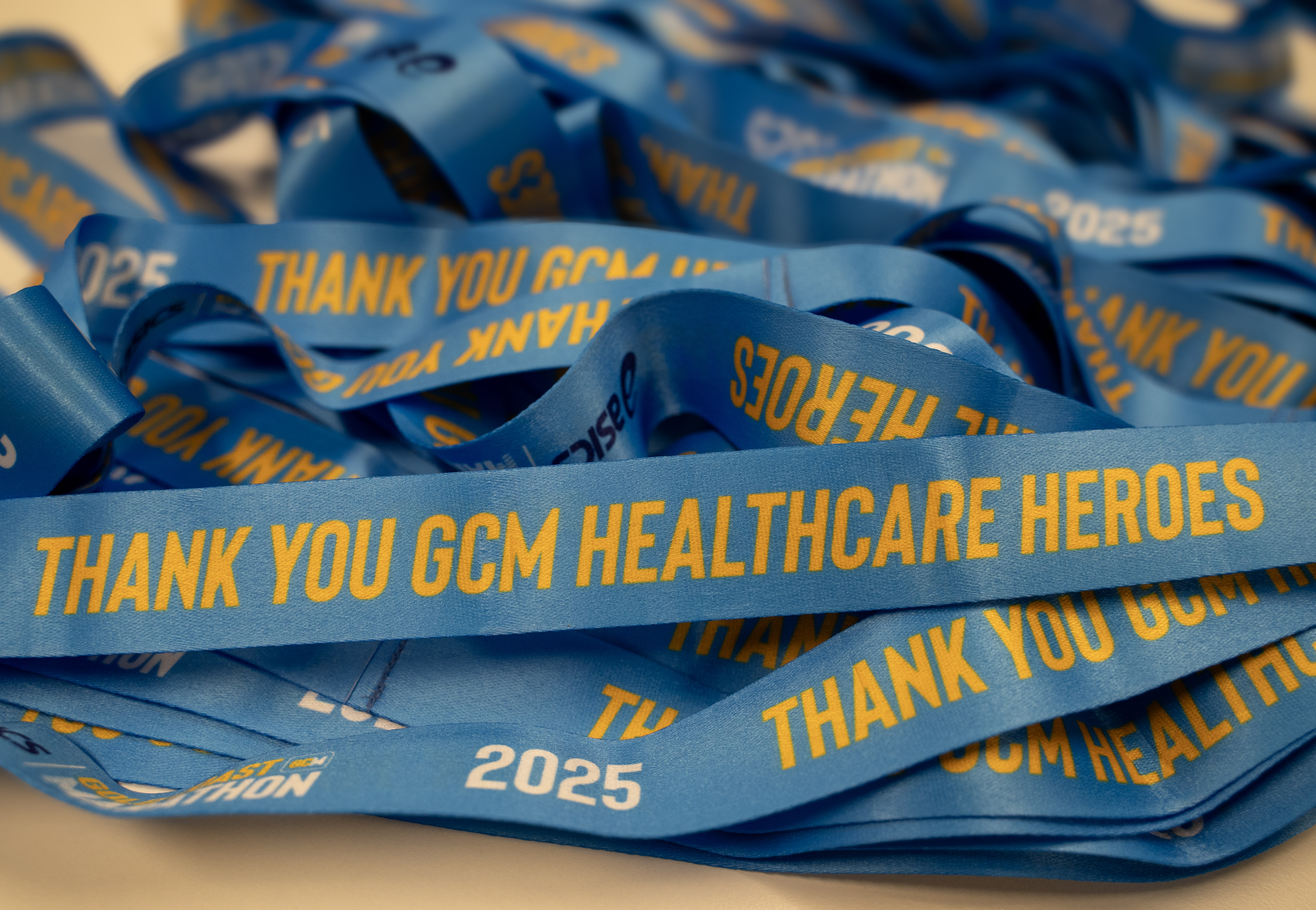 Juliette commissioned the personalised medals for the GCM medical response team.
