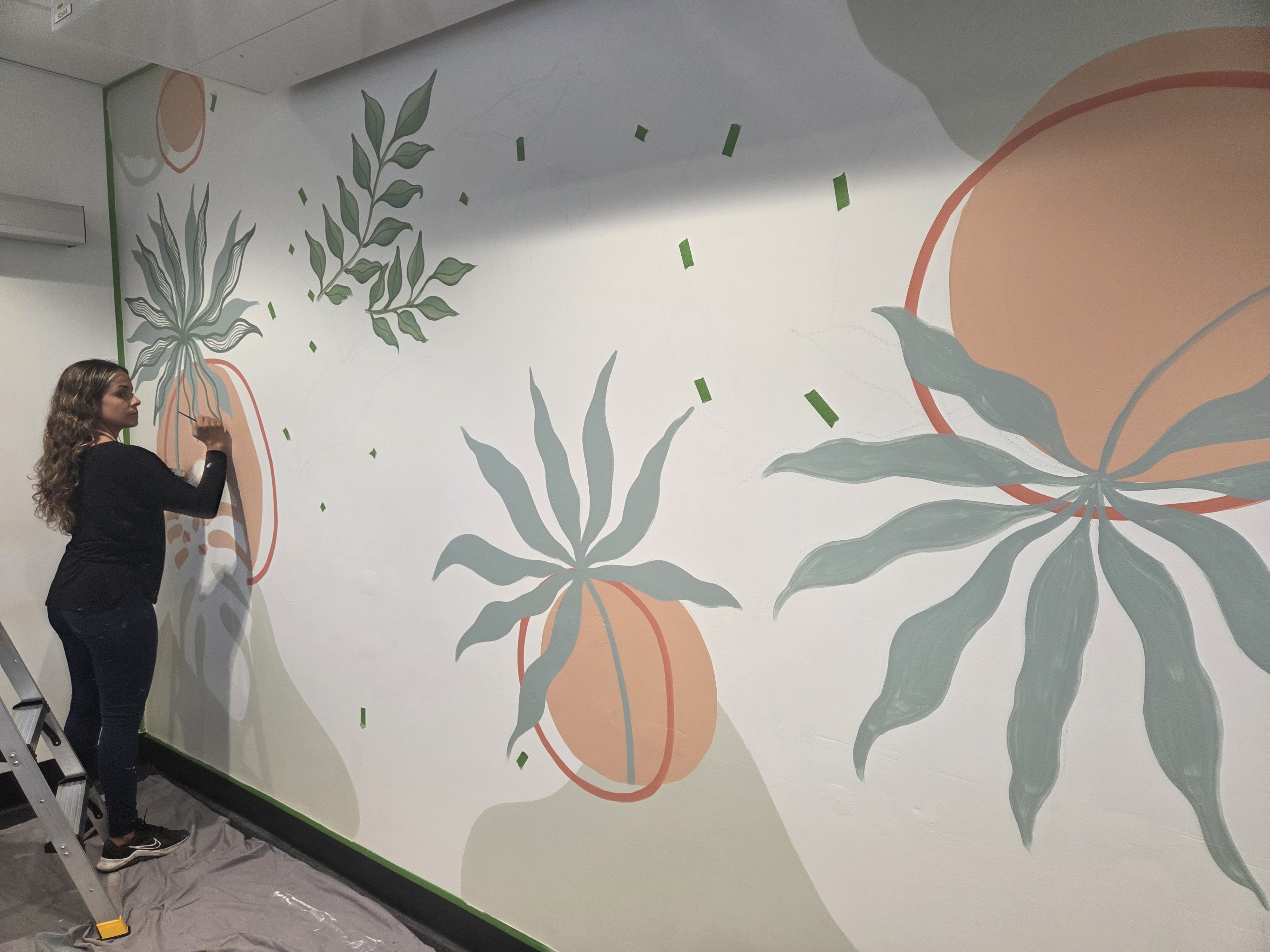 Sexual Health Nature Connection Mural 3