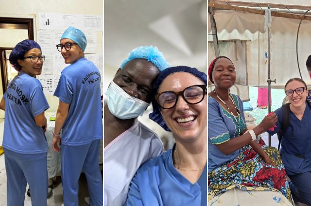 Dr Rienks spent two weeks providing life-changing surgeries for Ugandan women.