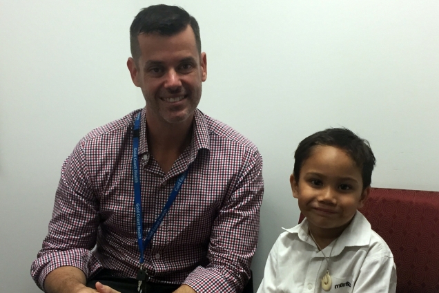 Image of doctor and patient