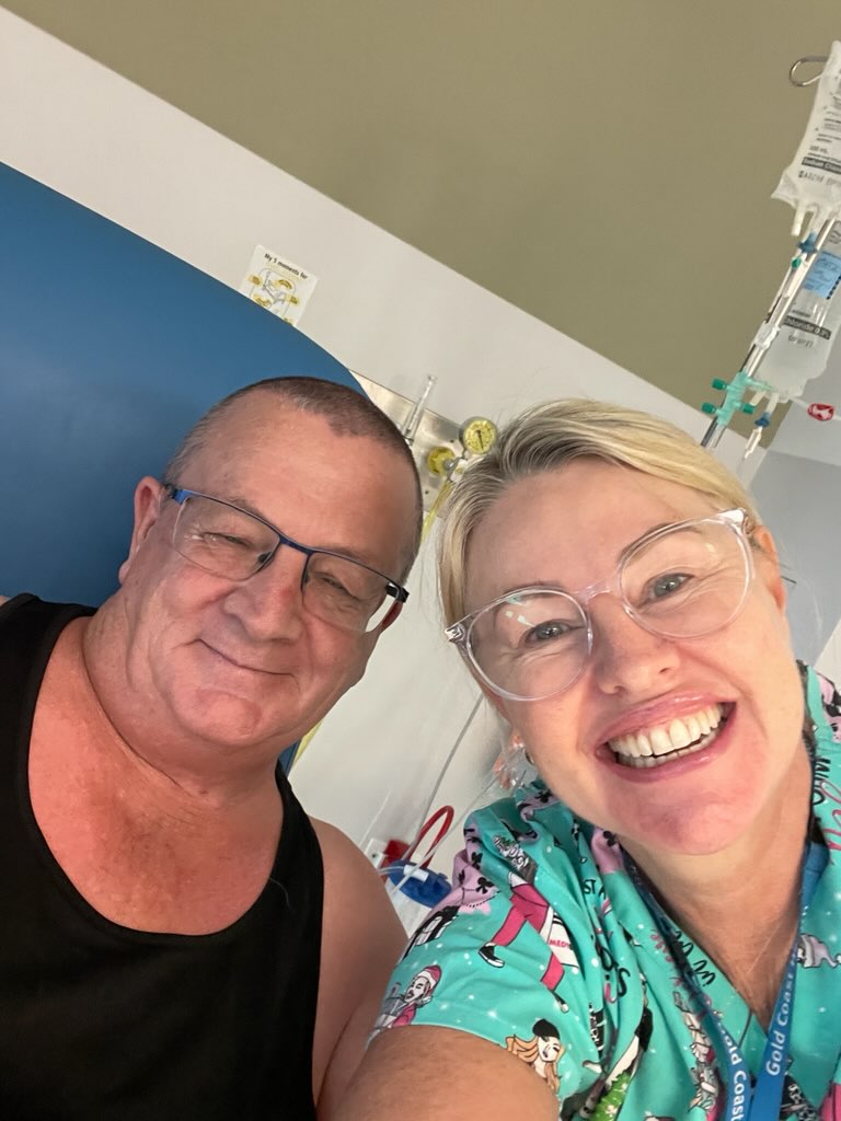 David and Registered Nurse Jodie