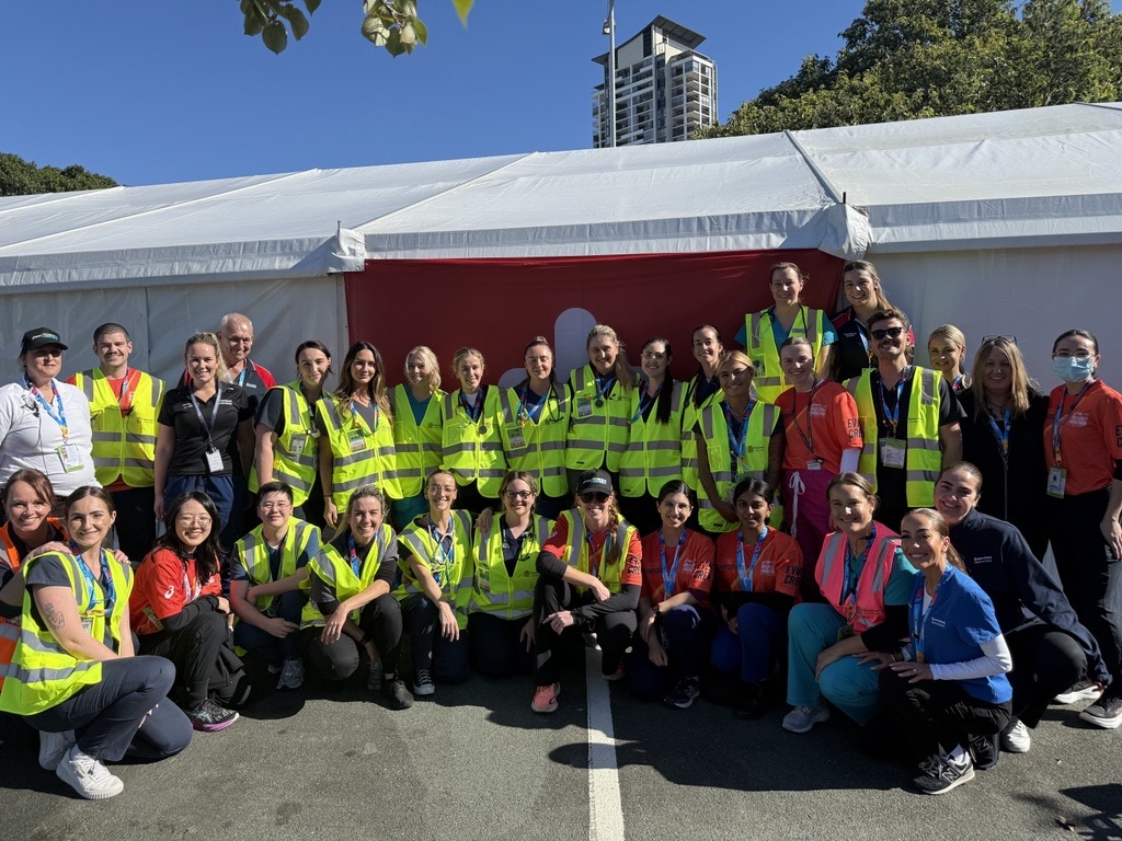 Fifty medical staff volunteered at the 2025 ASICS Gold Coast Marathon.