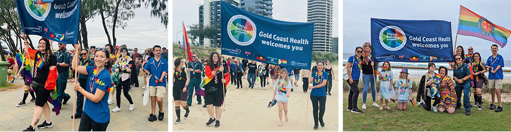 Pride beach March