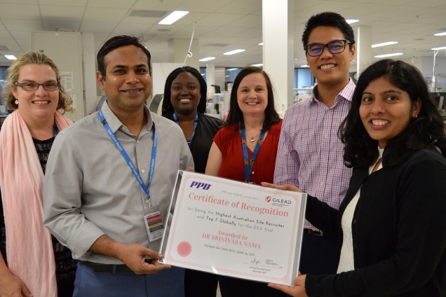 image of clinical team