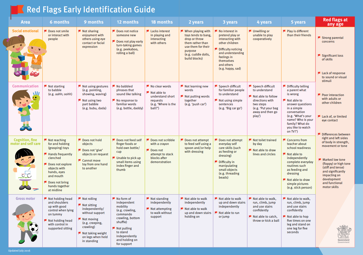 Red Flags Early Identification Guide