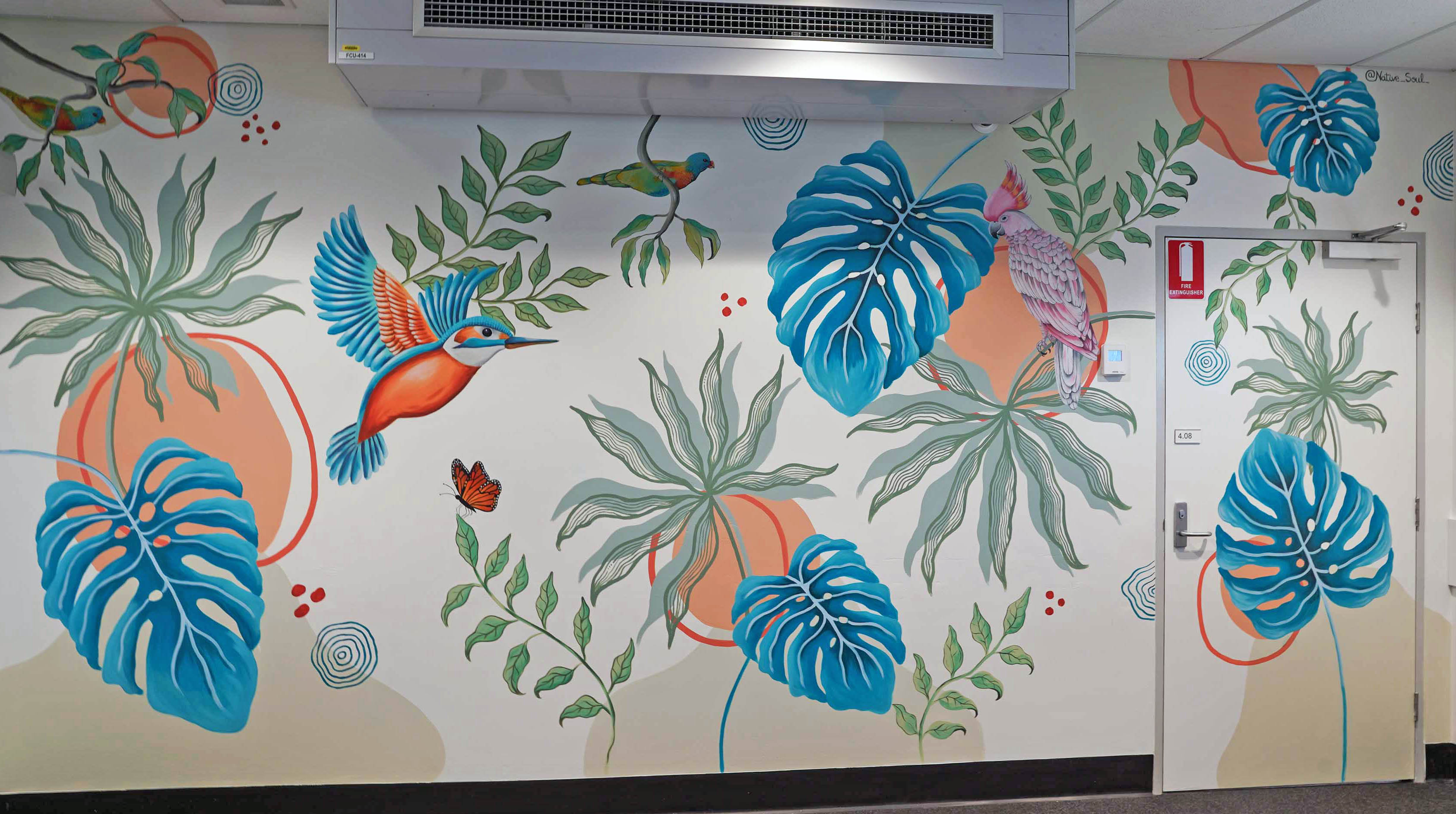 Sexual Health Nature Connection Mural 2