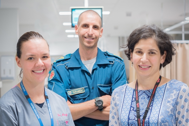 Image of emergency room doctors