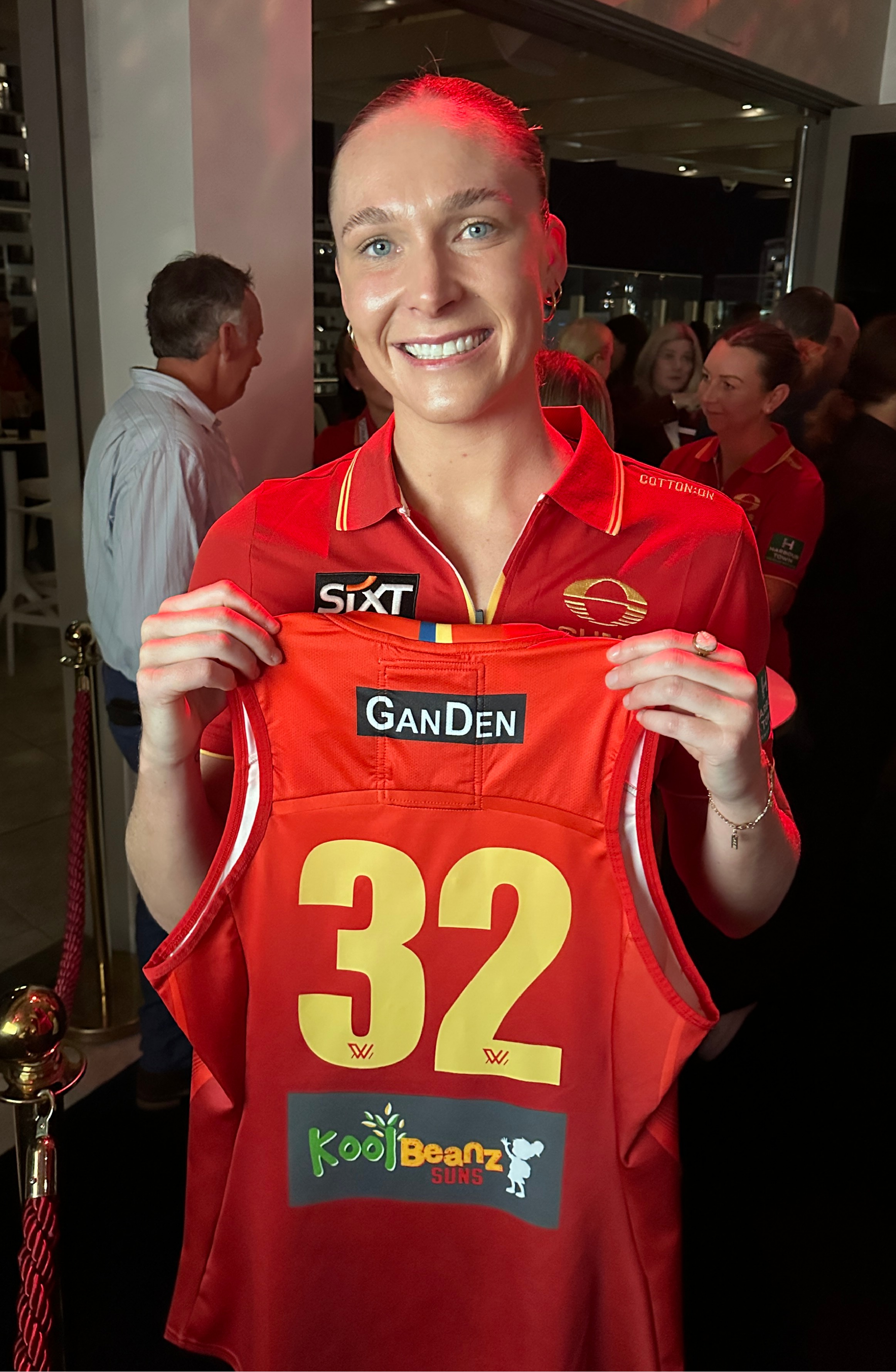 Tayla officially joins the Gold Coast Suns AFLW team