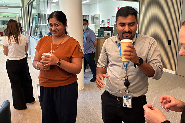 Banskia Cafe at SMHRU