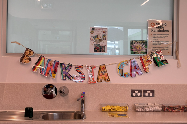 Banksia Cafe at SMHRU.