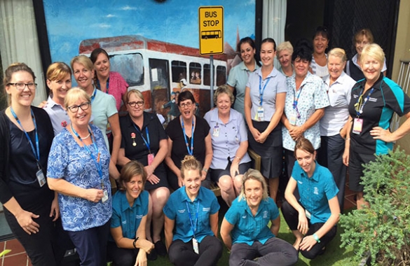 Carrara Health Centre staff are farewelling the aged care and rehabilitation facility as Gold Coast Health is rolling out a new model of care for their patients.