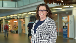 New Gold Coast Health Board Deputy Chair Teresa Dyson at Gold Coast University Hospital.